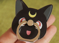 Black Cat Ring, Luna Cat, Phone Ring