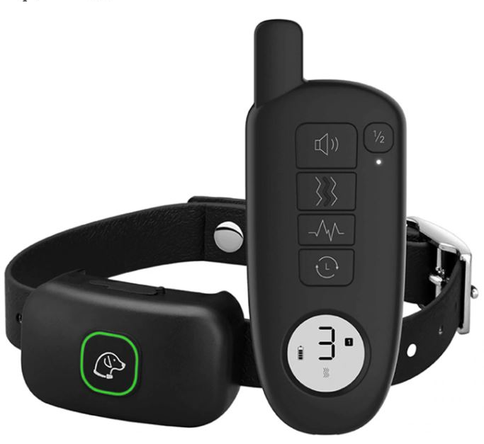 LED Dog Training Device with Digital Display and Remote