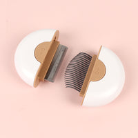 Dual-Function Long Hair Pet Comb and De-Shedding Tool