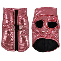 Waterproof Dog Jacket with Cotton Vest Design