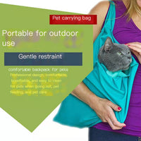 Cat Travel Bag for Pets - Convenient Shoulder Backpack
