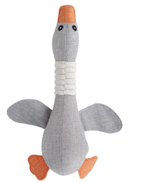 Pet Sounding Toys for Dogs - Linen Wild Goose Design
