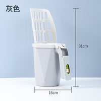 Large Capacity Cat Litter Scoop and Waste Storage Box