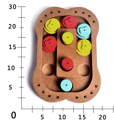 Interactive Dog Toy - Multifunctional Bone Print Design