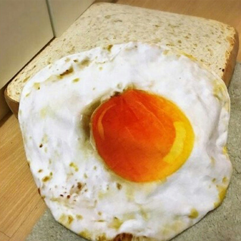 Egg-shaped Blanket and Cushion Set