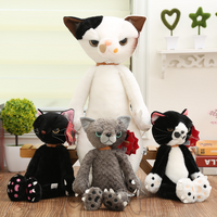 Cute Plush Cat Doll - Adorable Cat Figure