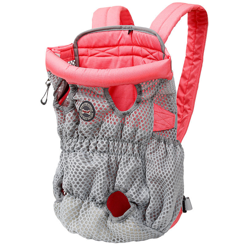 Pet Backpack for Dogs and Cats - Breathable Mesh Design