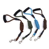 Golden Dog Leash for Traction and Control