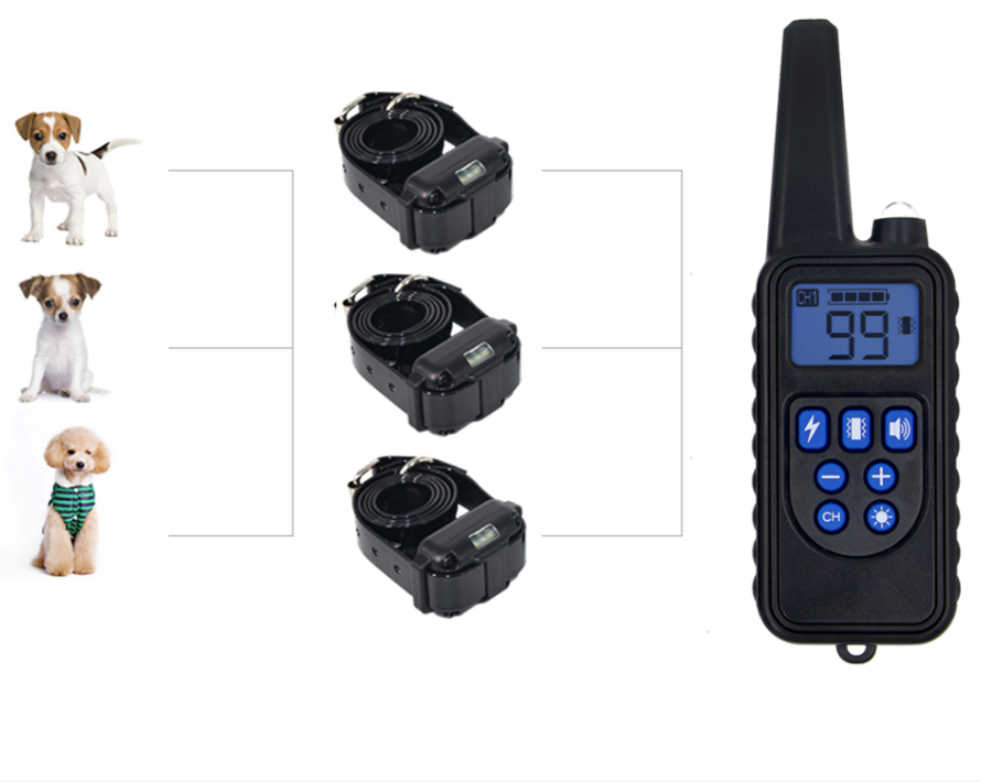 Dog Training Collar with Remote and Bark Control