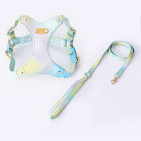 Adjustable Waterproof Leather Pet Harness