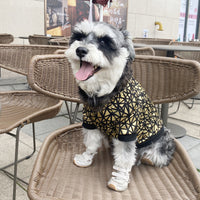 Spring & Summer Dog Clothes in Bronzing Style