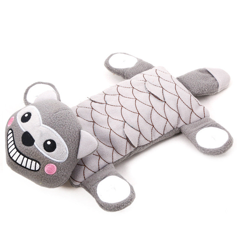 Plush Dog Toys that Bite and Make Sounds