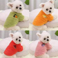 Warm Two-Legged Dog Outfit for New Year's Celebration