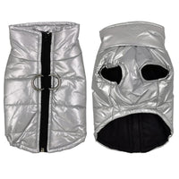 Waterproof Dog Jacket with Cotton Vest Design