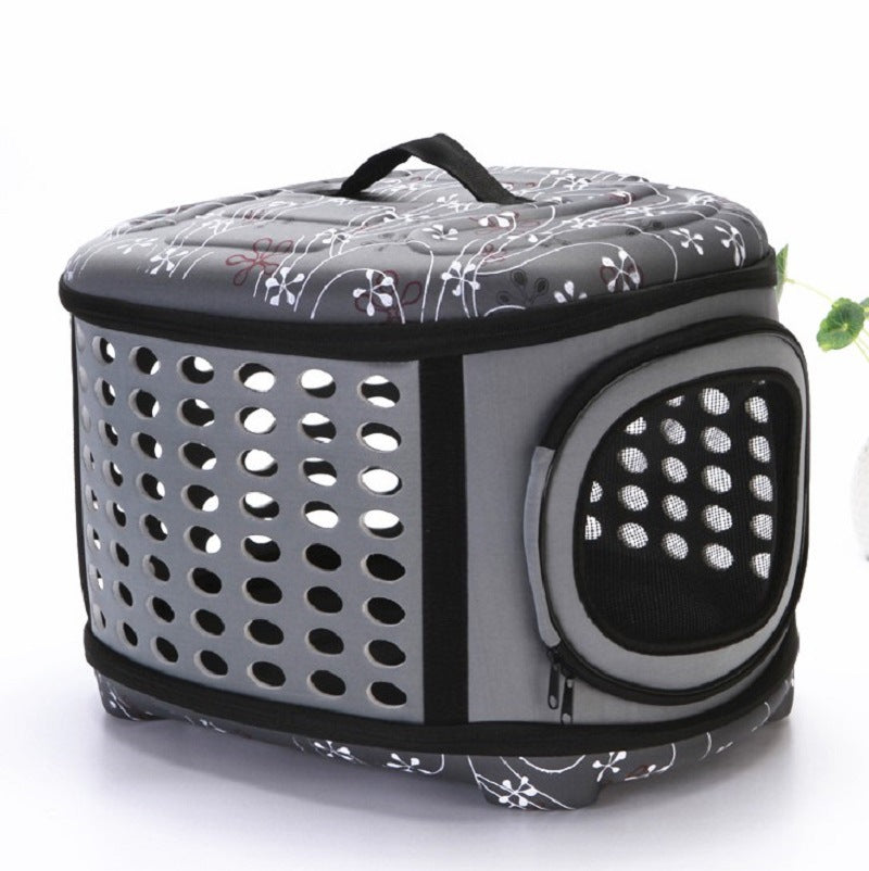 Foldable Pet Carrier Backpack for Dogs, Breathable Design