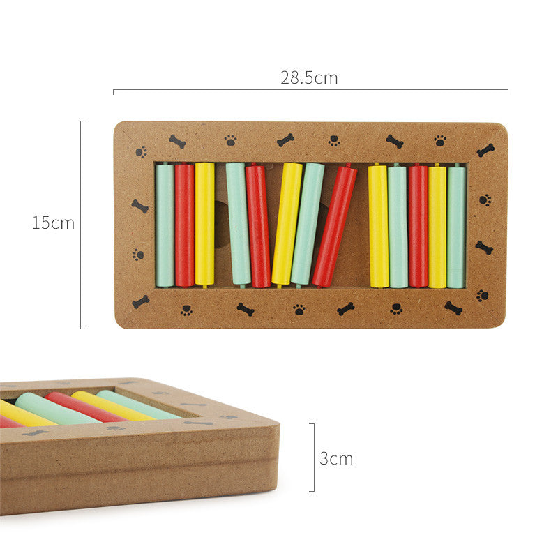 Interactive Dog Toy - Multifunctional Bone Print Design
