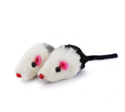 Cat Toy Set of 5 Plush Fake Mice for Playtime