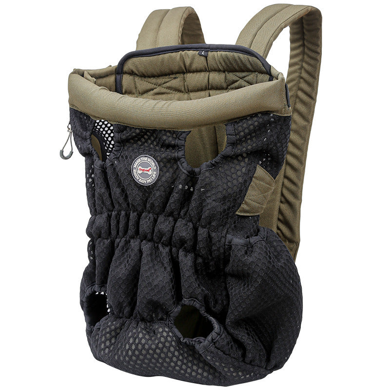 Pet Backpack for Dogs and Cats - Breathable Mesh Design