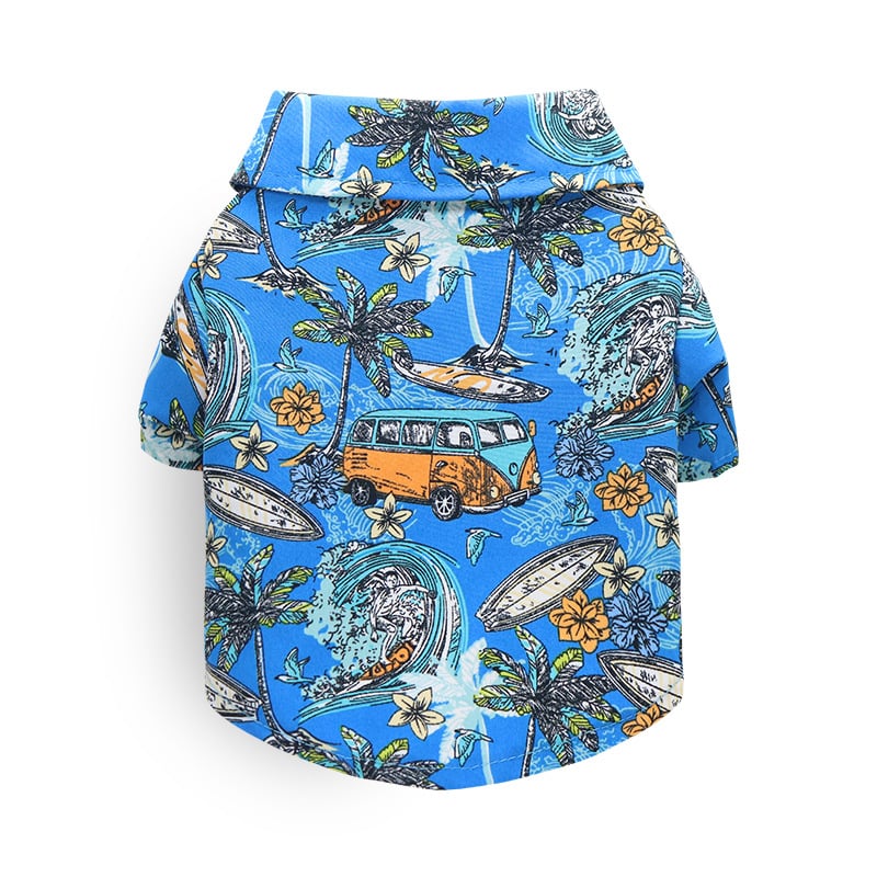 Hawaiian Style Pet Shirt for Cats and Dogs