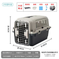 Portable Pet Airline Carrier for Dogs and Cats