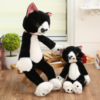 Cute Plush Cat Doll - Adorable Cat Figure
