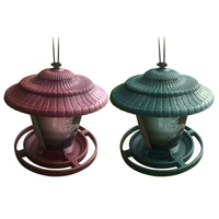 Transparent Hanging Bird Feeder for Indoor/Outdoor Use
