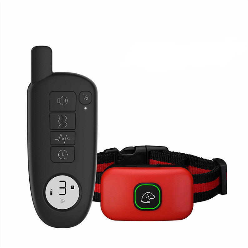 LED Dog Training Device with Digital Display and Remote