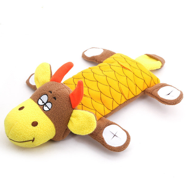 Plush Dog Toys that Bite and Make Sounds