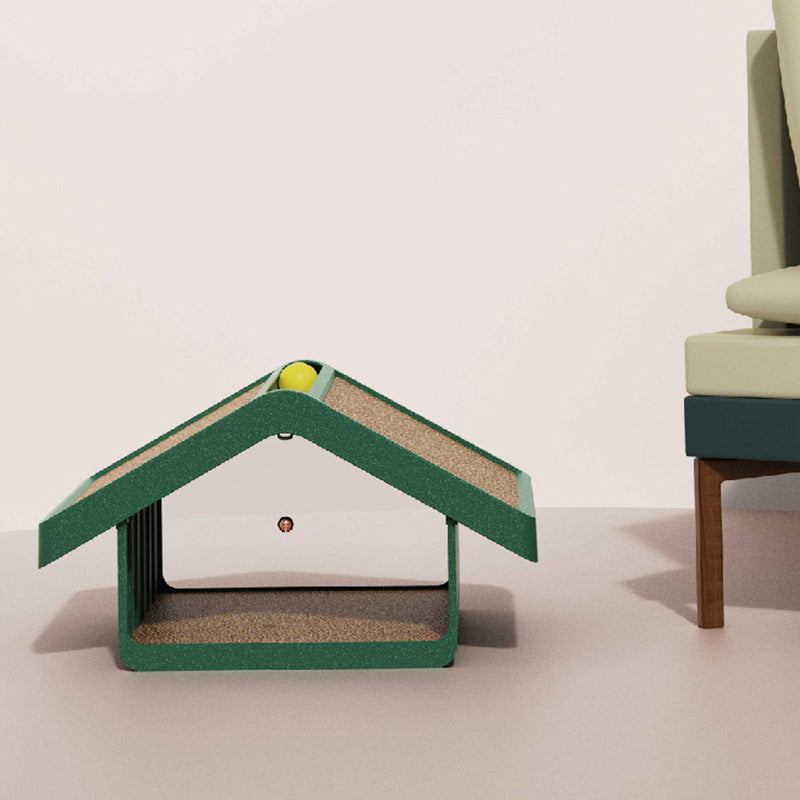 Factory Direct Cat Villa with Scratch Board and Toy