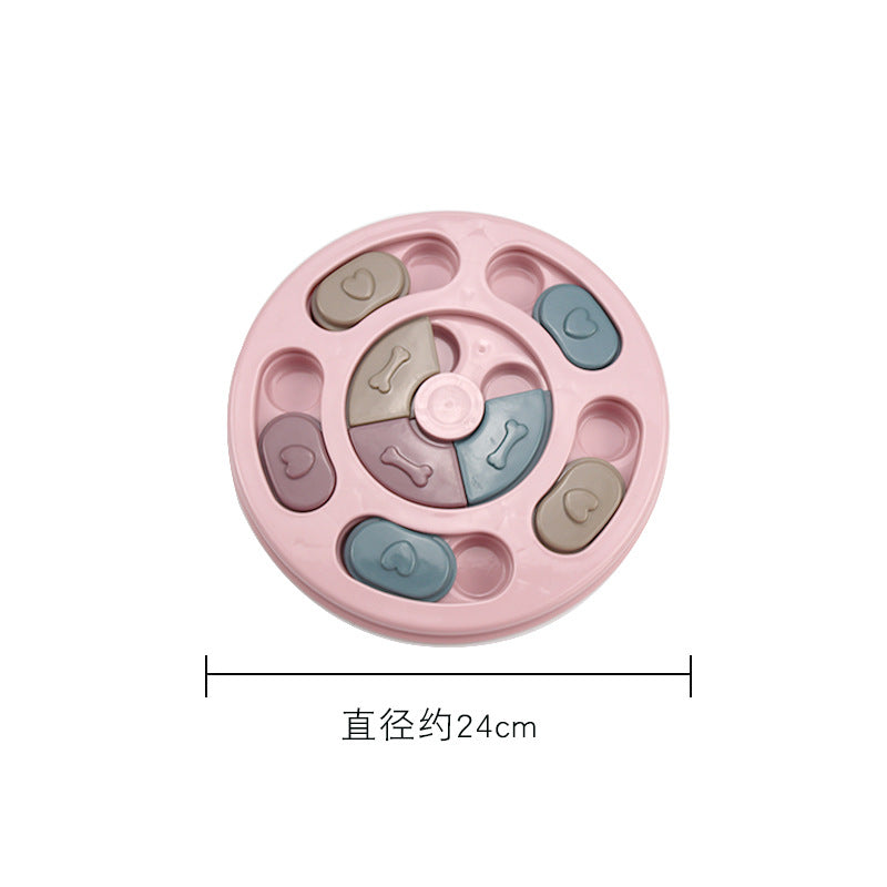 Interactive Dog Feeding Puzzle Toy for Slow Eating