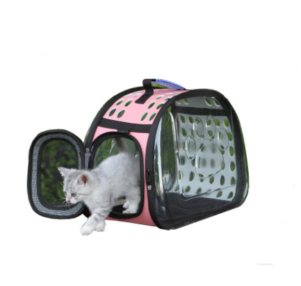 Transparent Pet Carrier, Shoulder Bag, Trendy Handbag
