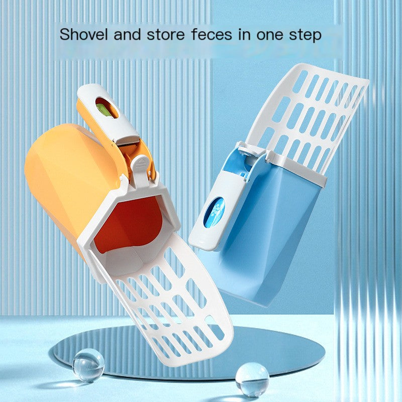 Large Capacity Cat Litter Scoop and Waste Storage Box