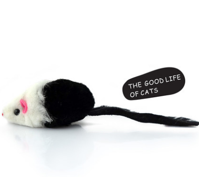 Cat Toy Set of 5 Plush Fake Mice for Playtime